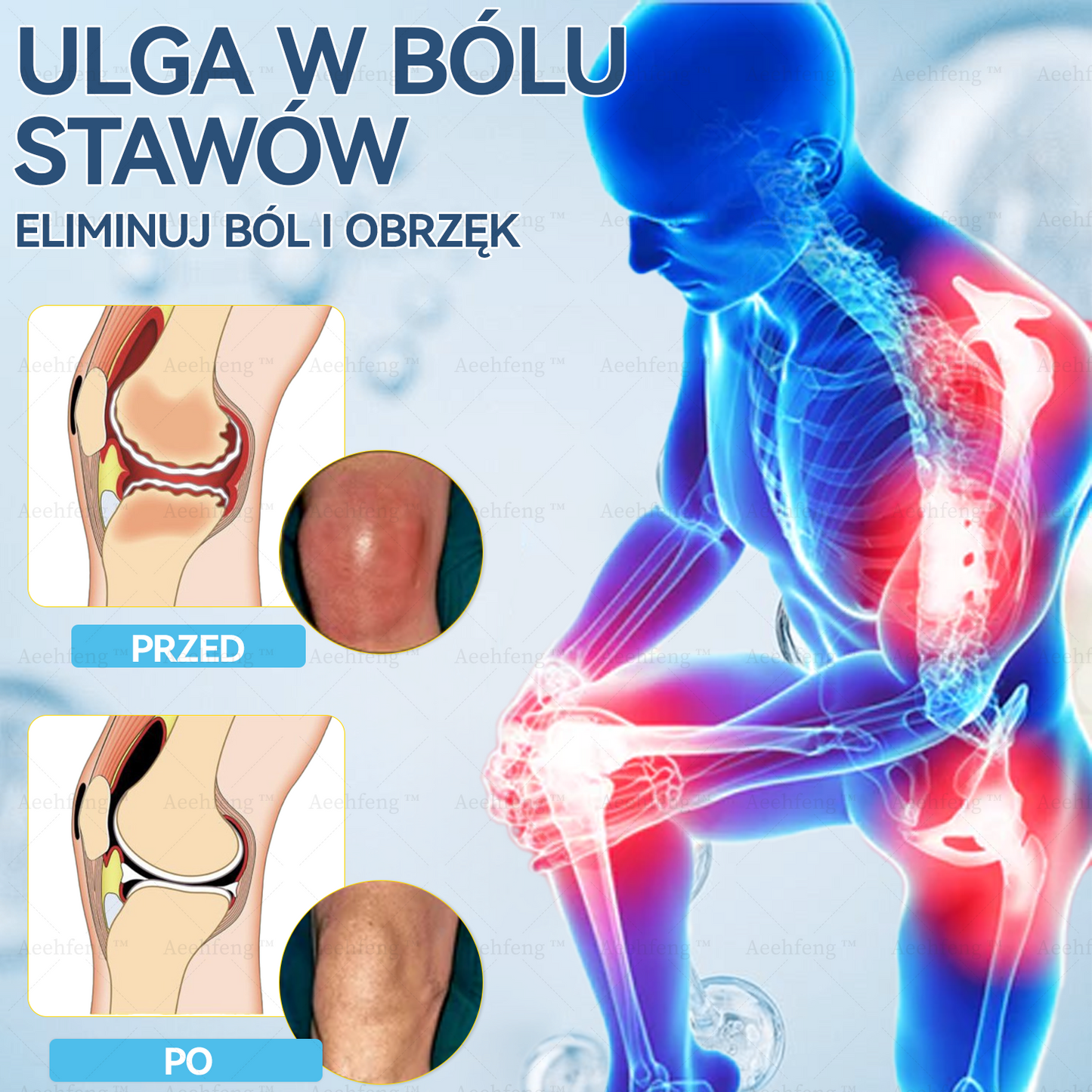 𝗔𝗲𝗲𝗵𝗳𝗲𝗻𝗴™ Krem Naprawczy Stawów z Kwasem Hialuronowym👩‍⚕️（Dokładne leczenie zapalenia stawów, neuralgii, bólu mięśniowego）